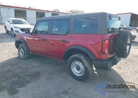 2025 Ford Bronco z USA, uszkodzony, nr VIN 1FMDE6BH9SLA70134